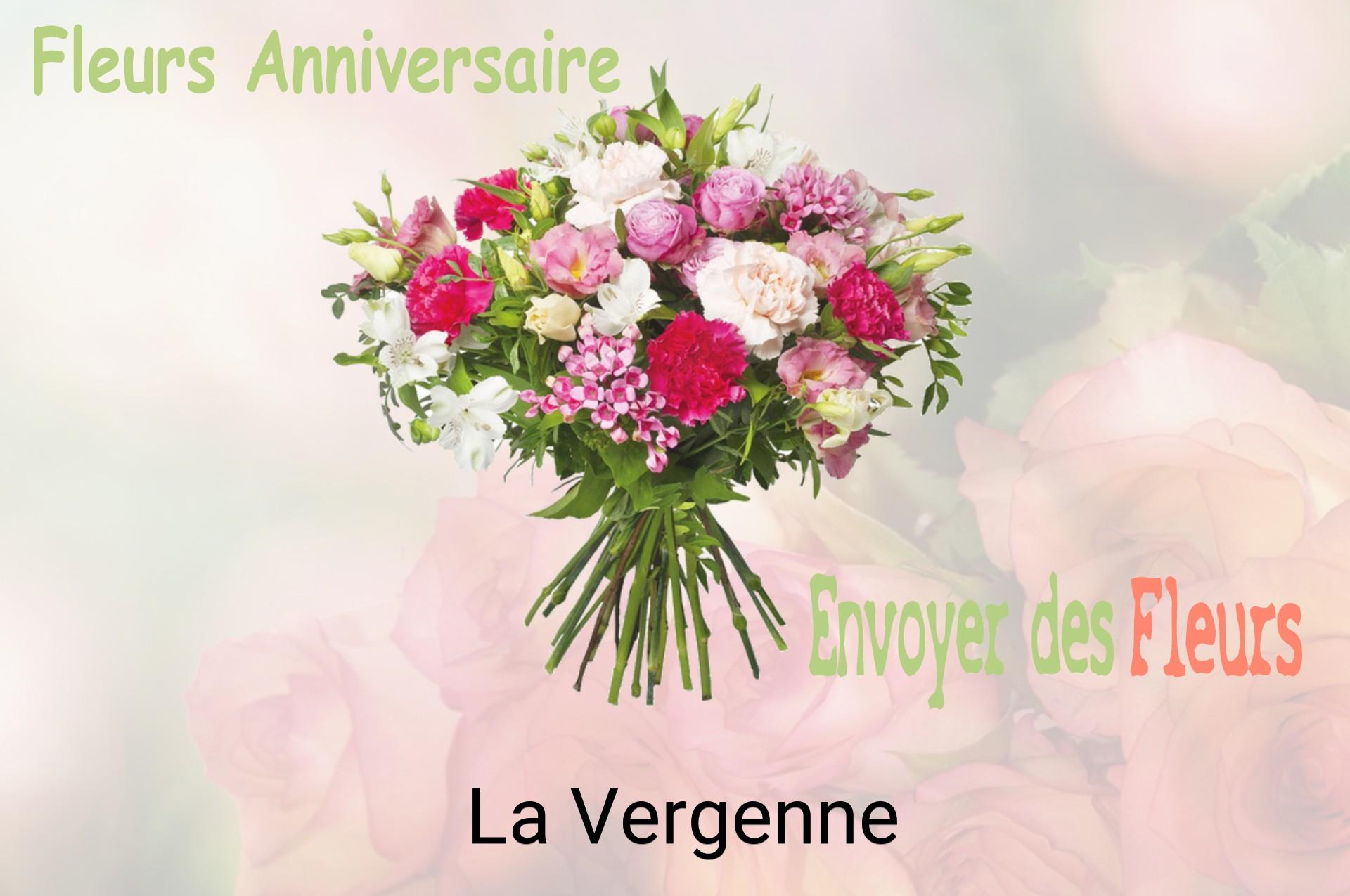 Bouquet de fleurs d’anniversaire livré à La Vergenne